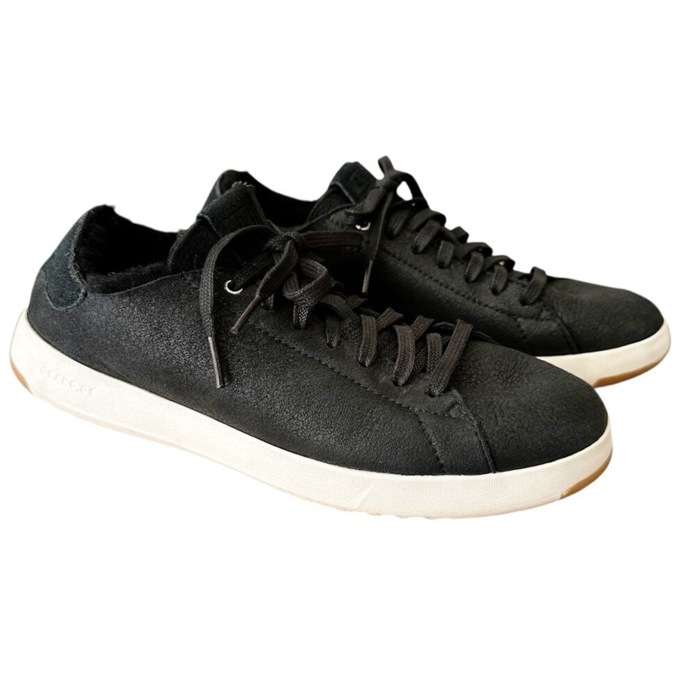 Cole Haan Deconstructed Shearling Lined Leather Oxford Sneaker